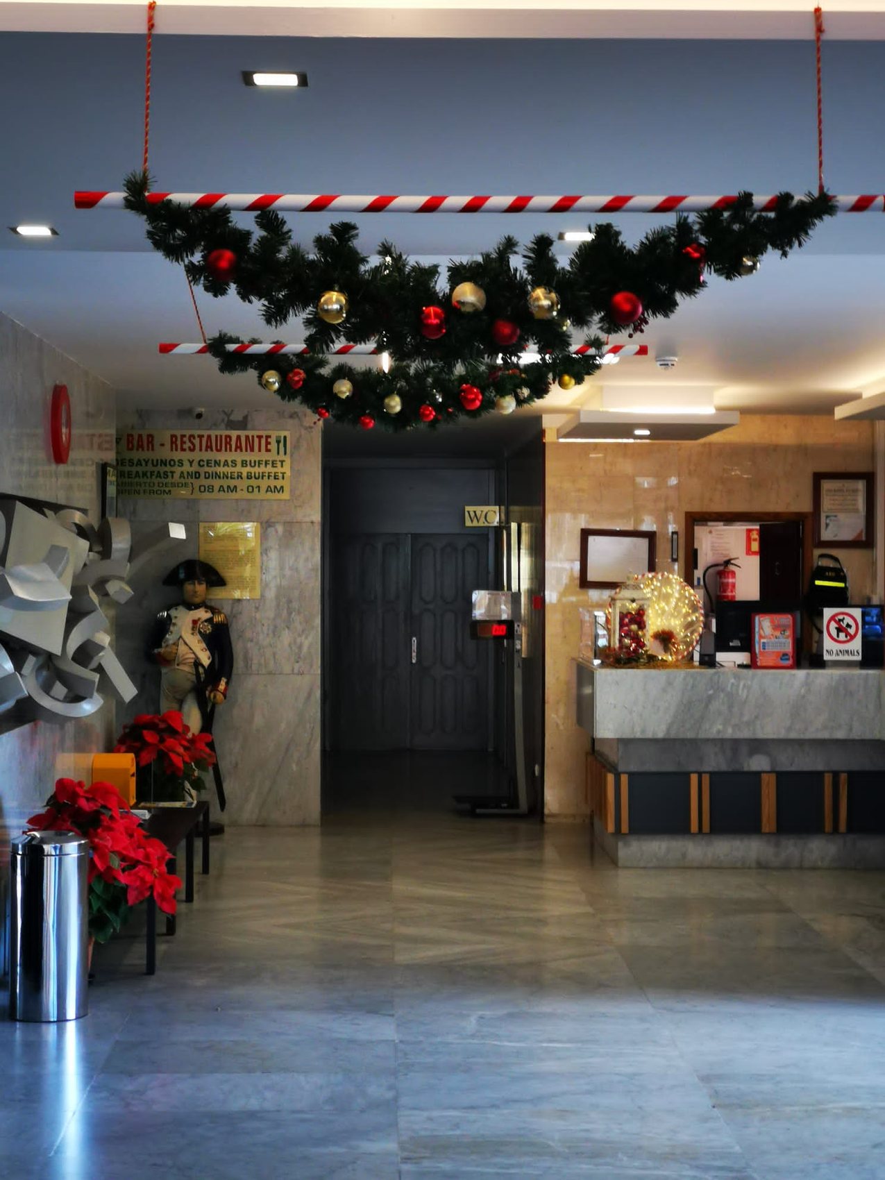Decoración navideña en evento de empresa en Gran Canaria
